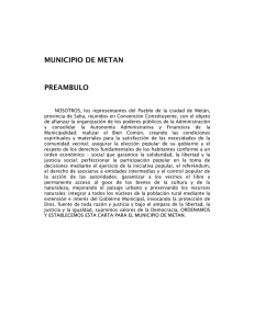 Municipio de Metán - Boletín Oficial de la Provincia de Salta