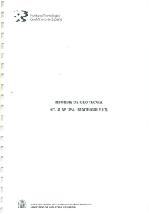 INFORME DE GEOTECNIA HOJA N° 754 (MADRIGALEJO) 1 r