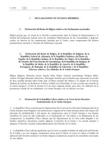 C. DECLARACIONES DE ESTADOS MIEMBROS 51