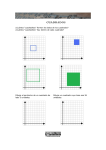cuadrados, rectangulos, triangulos rectangulos