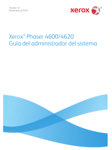 Xerox® Phaser 4600/4620 Guía del administrador del sistema