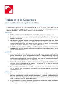 Reglamento de Congresos