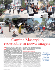 “Camina Masaryk” y redescubre su nueva imagen