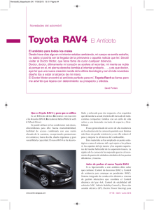Toyota RAV4 El Antídoto