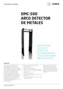 dmc-500 arco detector de metales