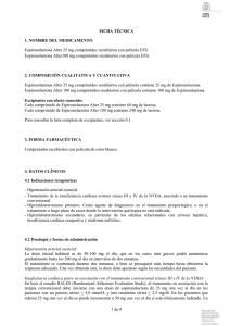 Espironolactona - Agencia Española de Medicamentos y Productos