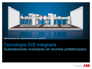 "Tecnología GIS integrada, Subestaciones modulares en
