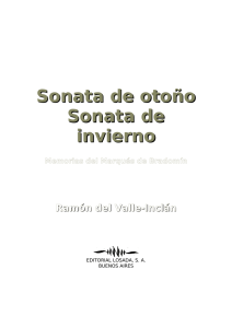 Valle-Inclán, Ramón María del - Sonata de otoño