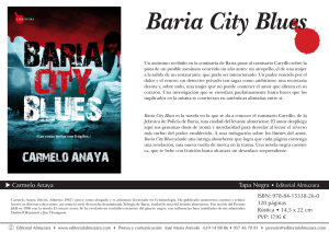Baria City Blues - Editorial Almuzara