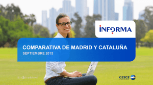 Estudio sobre Comparativa de Madrid y Cataluña