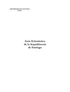 Guía Eclesiástica de la Arquidiócesis de Santiago