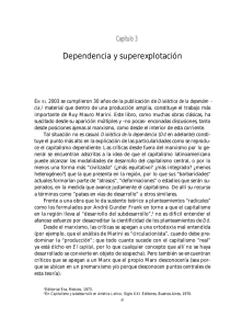 Dependencia y superexplotación - Red Internacional de Migración y
