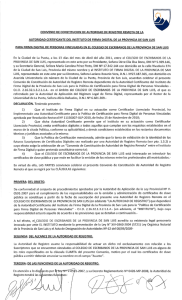 convenio de constitucion de autoridad de registro remota de la