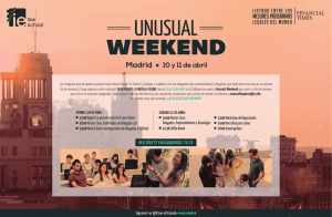 unusual= weekend