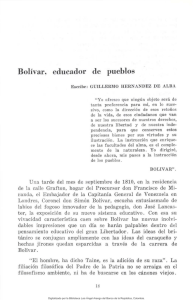 Bolívar, educador de pueblos - Publicaciones