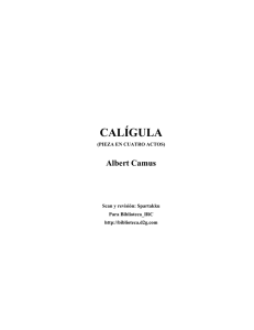 calígula - Actors Studio Teatro
