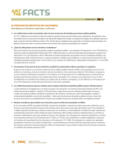 The Initiative Process in California, in Spanish