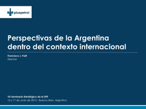Perspectivas de la Argentina dentro del contexto