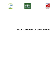diccionario ocupacional