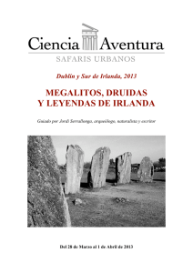 megalitos, druidas y leyendas de irlanda