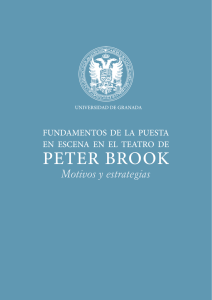 peter brook - Repositorio Institucional de la Universidad de Granada