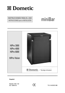 Catálogo MiniBares Hi-Pro