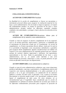 Sentencia C-193/98 COSA JUZGADA CONSTITUCIONAL ACCION