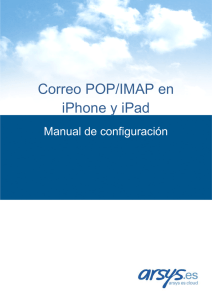 Correo POP-IMAP en iPhone y iPad