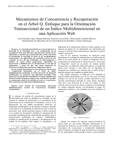 Mecanismos de Concurrencia y Recuperación en el Árbol Q