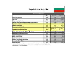 República de Bulgaria - Secretaría de Economía