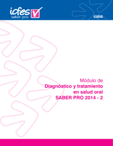 Diagnóstico y tratamiento en salud oral 2014-2