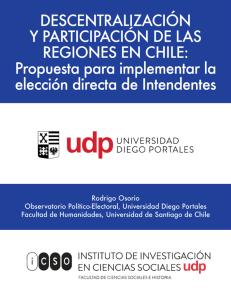 Descentralización y participación de las regiones en Chile