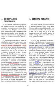 4. COMENTARIOS GENERALES 4. GENERAL REMARKS