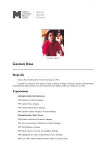 Gustavo Ross - Artistas Visuales Chilenos