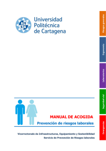 manual de acogida - Universidad Politécnica de Cartagena