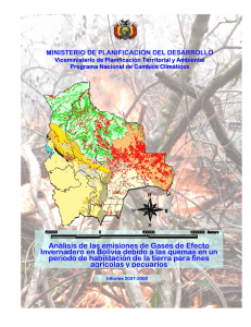 Análisis de las emisiones de Gases de Efecto Invernadero en