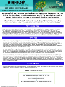 1. Características clínicas y epidemiológicas de los casos de tos ferina