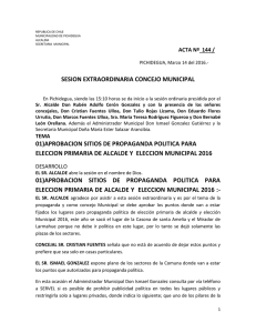 sesion extraordinaria concejo municipal 01)aprobacion sitios de