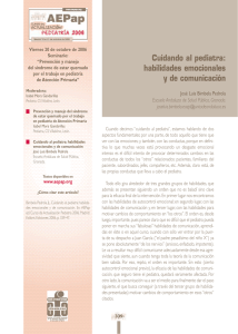 Cuidando al pediatra - Asociación Española de Pediatría de