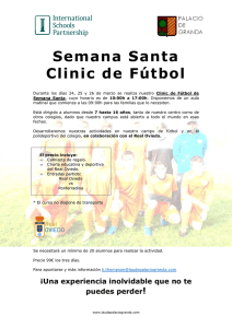 Clinic Fútbol Semana Santa 2016