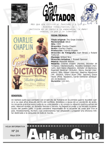 El Gran Dictador - Aulas Culturales