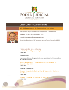 César Octavio Quintana Basto - Poder Judicial del Estado de Nayarit