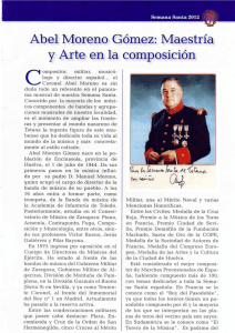 Abel Moreno Gómez: Maestría