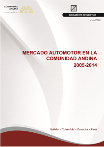 Mercado Automotor en la Comunidad Andina 2005