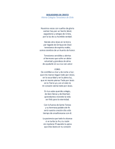 SEGUIDORES DE CRISTO Himno Colegios Teresianos de Chile