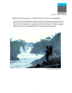 Quilombo de Erepecuru: la libertad de la tierra conquistada