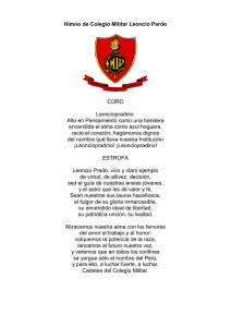Himno de Colegio Militar Leoncio Pardo CORO