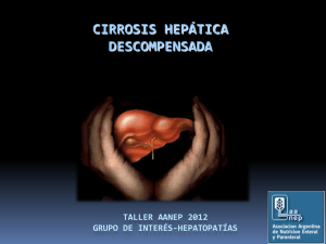 Taller AANEP 2012 Hepatopatías crónicas