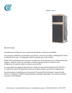 RM 2620 Classic El refrigerador de Repuesto que se ajusta