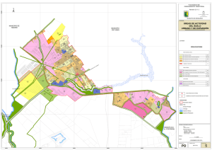 áreas de actividad del suelo urbano y de expansión